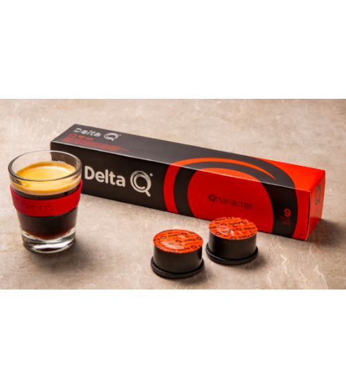 Delta Q Café natural en cápsulas Delta Q Qharacter 80 ud